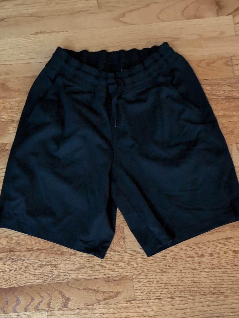Mondetta Black Athletic Drawstring Shorts - Performance Fit